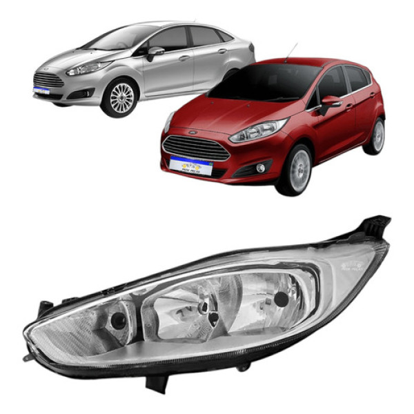 Farol Ford New Fiesta 2013 2014 2015 2016 2017 2018 2019 Le
