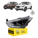 Farol Nissan Kicks 2017 A 2021 C/led C/projetor Elétrico Le Esquerdo/motorista