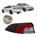 Lanterna Sinaleira Traseira Esquerda Corolla 2020 A 2026 Esquerdo/motorista Vermelho
