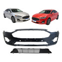 Grande Inferior Parachoque Com Furo Sensor Ford Fusion 2019