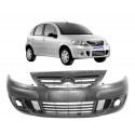 Parachoque Dianteiro Citroen C3 2009 2010 2011 2012 C/furo