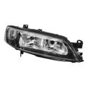 Farol Chevrolet Vectra 1999 A 2005 Par Novo Mascara Negra