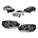 Farol Mascara Negra Fiat Palio Siena Strada 2004 A 2017 