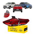 Par Sinaleira Canto Tampa Gm Tracker 2020 21 A 2025 C/led Le Esquerdo/motorista Vermelho/cristal