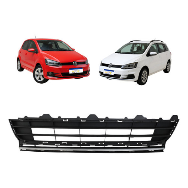Grade Central Fox 2015 A 2022 Spacefox 2015 A 2019 Novo Preto