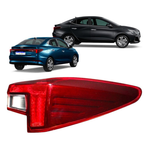 Lanterna Hyundai Hb20s Sedan 2023 2024 2025 Sem Led Canto Ld