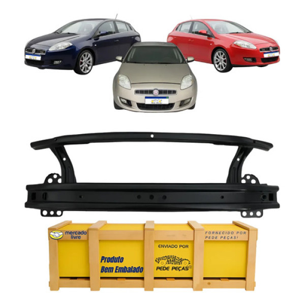 Alma Parachoque Fiat Bravo 2011 2012 2013 A 2016 Novo
