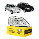 Farol Sinaleira Renault Logan 2007 2008 2009 2010 Cromado Ld Direito/passageiro