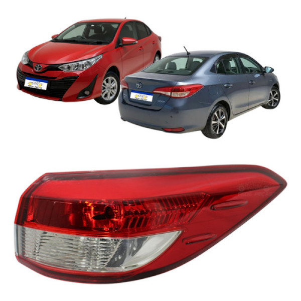 Lanterna Ld Toyota Yaris Sedan 2019 2020 A 2025 Canto Nova