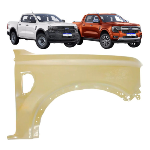 Paralama Dianteiro Ford Ranger 2023 2024 2025 Ld