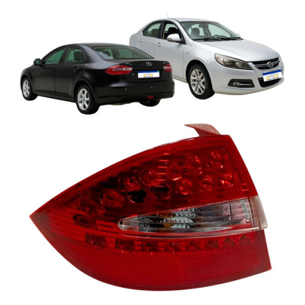 Sinaleira Esquerda Traseira Jac J5 2013 Com Soquete Novo