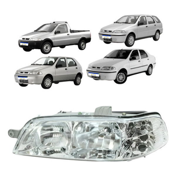 Farol Palio Siena Strada 2001 2002 2003 2004 2005 2006 L.e Esquerdo