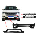 Kit Parachoque Jeep Compass 2017 A 2021 Flex C/spoiler Grade