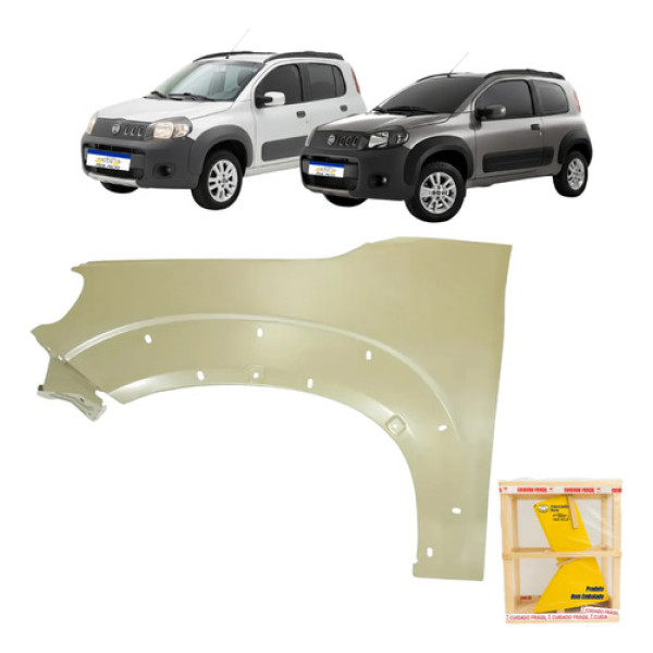 Paralama Fiat Uno Way 2011 2012 2013 2014 Novo