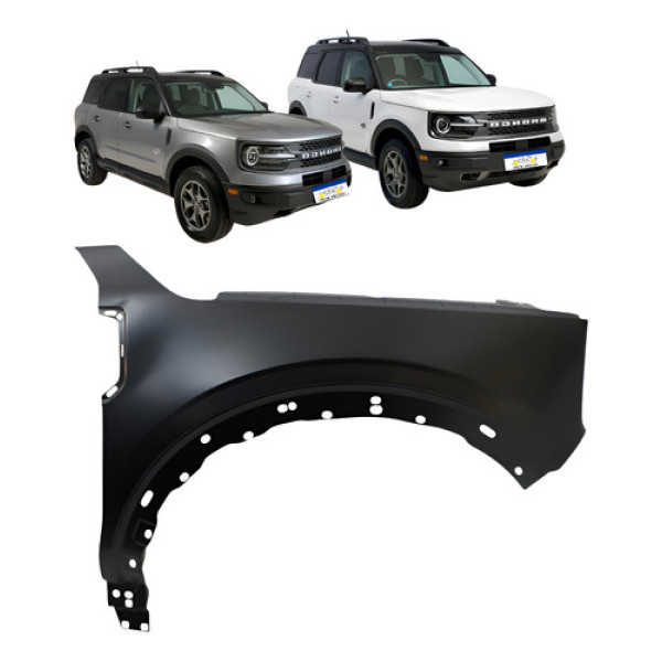 Paralama Dianteiro Direito Ford Bronco Sport 2021 A 2024  Direito