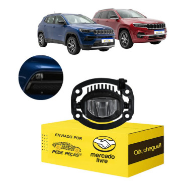 Farol Milha Jeep Com...