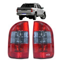 Par Lanterna S10 Pitbull 2001 2002 2003 2004 A 2011 Fume Ambos Lados Fumê