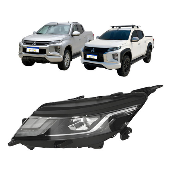 Farol Mitsubishi L200 Triton 2021 A 2025 Full Led C/projetor