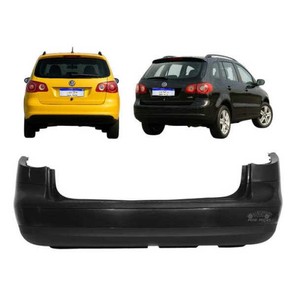Parachoque Traseiro Vw Spacefox 2006 2007 2008 2009 2010
