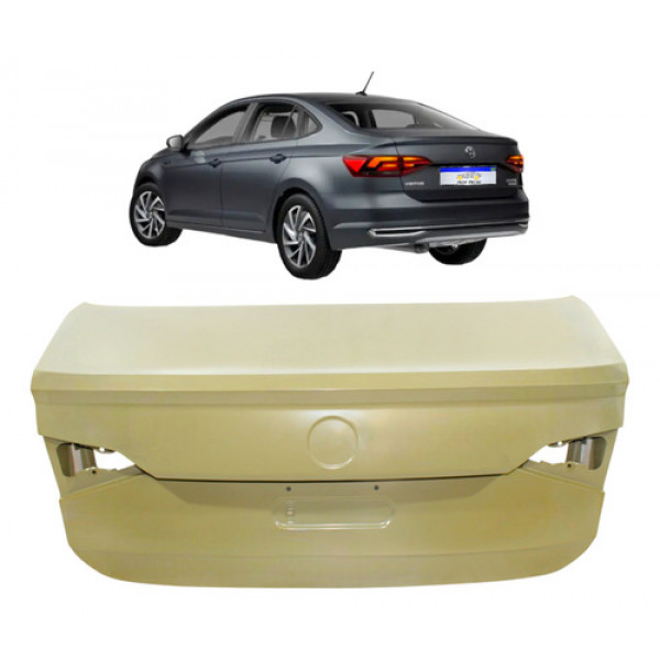 Tampa Traseira Volkswagen Virtus 2018 2019 2020 2021 A 2024 Cinza Tampa Traseira Volkswagen Virtus 2018 2019 2020 2021 A 2024 Cinza