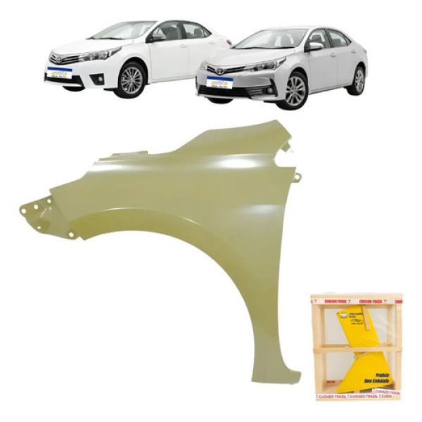 Paralama Toyota Corolla 2015 2016 2017 2018 2019 Novo Esquerdo / Motorista