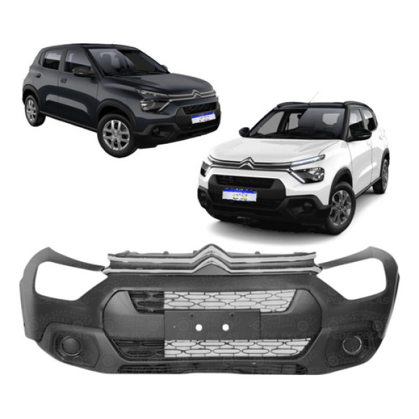 Parachoque Citroen C3 Feel Pack Live Feel 2021 A 2025 Novo