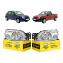 Farol Fiesta Courier 2000 2001 2002 2003 2004 2005 A 13 Par Direito