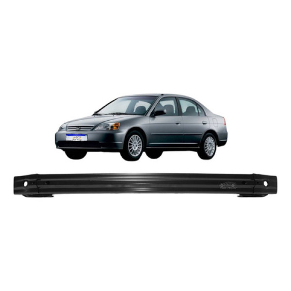 Alma Lamina Parachoque Honda Civic 2001 2002 2003 Novo