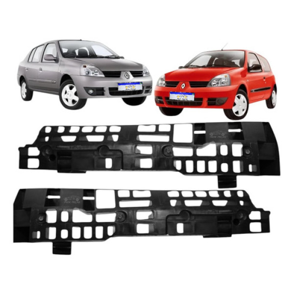Par Alma Parachoque Dianteiro Renault Clio 2006 A 2012