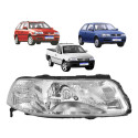 Par Farol Vw Gol Saveiro Parati G3 1999 A 2005 Foco Simples