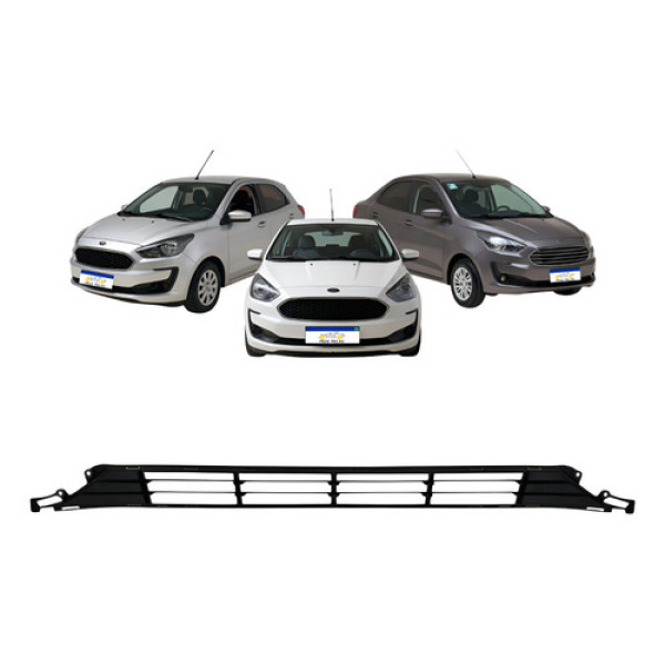 Grade Dianteira Inferior Ford Ka 2018 2019 2020 2021 Novo