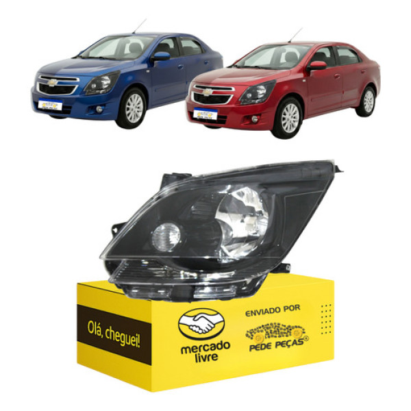Farol Sinaleira Cobalt 2011 2012 2013 2014 2015 M/negra L.e Esquerdo/motorista