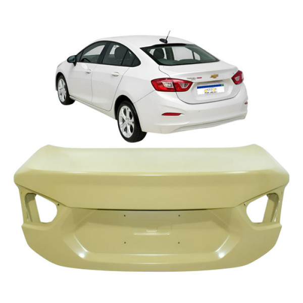 Tampa Traseira Chevrolet Cruze 2017 2018 2019 2020 2021 Nova Cinza