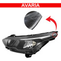 Farol Argo Cronos 2017 18 19 20 21 A 2023 S/led C/avaria L.e Esquerdo/motorista