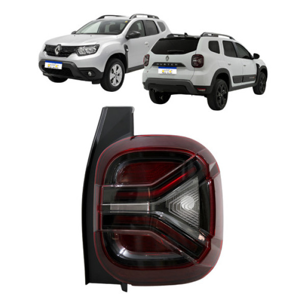 Lanterna Sinaleira Traseira Duster 2024 2025 2026 Led L.d Direito/passageiro Vermelho