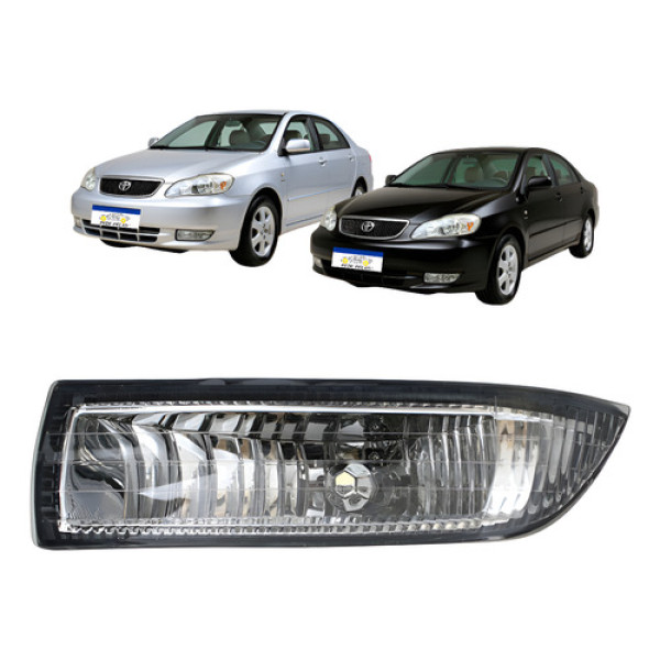 Farol Milha Esquerdo Corolla 2002 A 2004 Fielder 2005 A 2008 Cristal Esquerdo/motorista