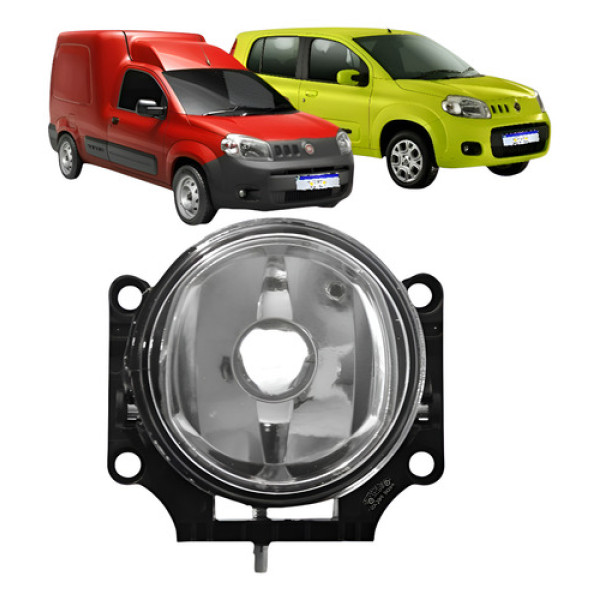 Farol Milha Fiat Uno Fiorino 2010 2011 2012 A 2021 Ld Novo Cristal