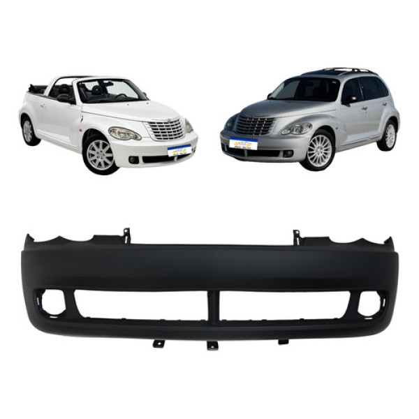 Parachoque Pt Chrysler Cruiser 2006 2007 2008 2009 2010 Novo Preto