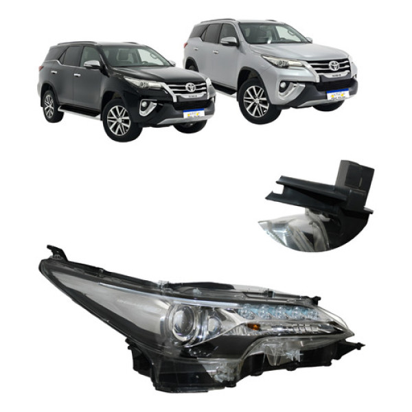 Farol Direito Toyota Sw4 Srx 2016 2017 2018 A 2020 Avariado Direito/passageiro