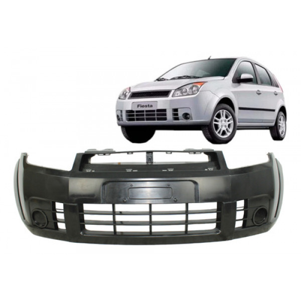 Parachoque Fiesta Hatch Sedan 2007 2008 2009 2010