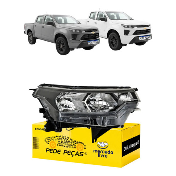 Farol Sinaleira Chevrolet S10 Wt 2025 2026 S/led Novo Ld Direito/passageiro