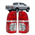 Par Lanterna Toyota Hilux 2012 2013 2014 2015 Bicolor Novo Direito Vermelho
