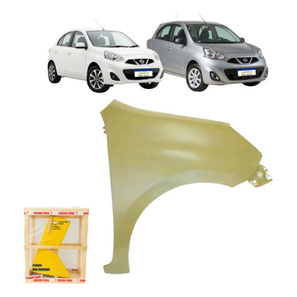 Paralama Nissan March 2015 2016 2017 2018 2019 20 Novo Ld