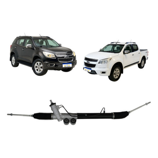 Caixa De Direção Hidráulica Gm S10 2012 A 2016 Sem Pivo 