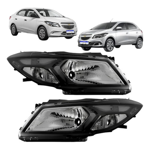 Par Onix Prisma Lt Ltz Joy Mascara Negra 2013 2014 A 2019