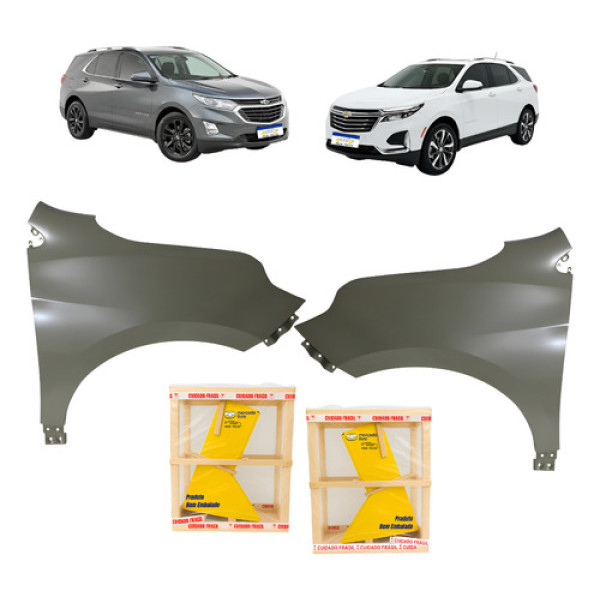 Par Paralama Gm Equinox 2018 2019 2020 2021 2022 2023 2024