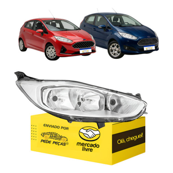 Farol Sinaleira Ford Fiesta 2014 15 2016 2017 2018 2019 L.d Direito/passageiro