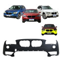 Parachoque Dianteiro Bmw X1 2013 2014 2015 Preto Liso Novo Preto