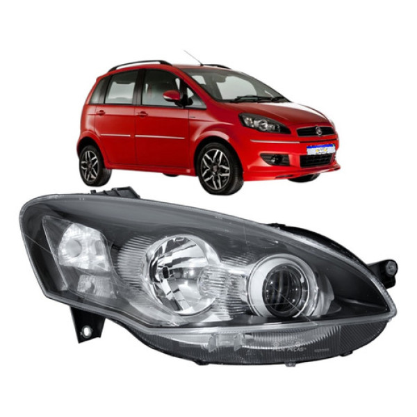 Farol Fiat Idea 2010 A 2016 Sporting Adventure Attractive Ld