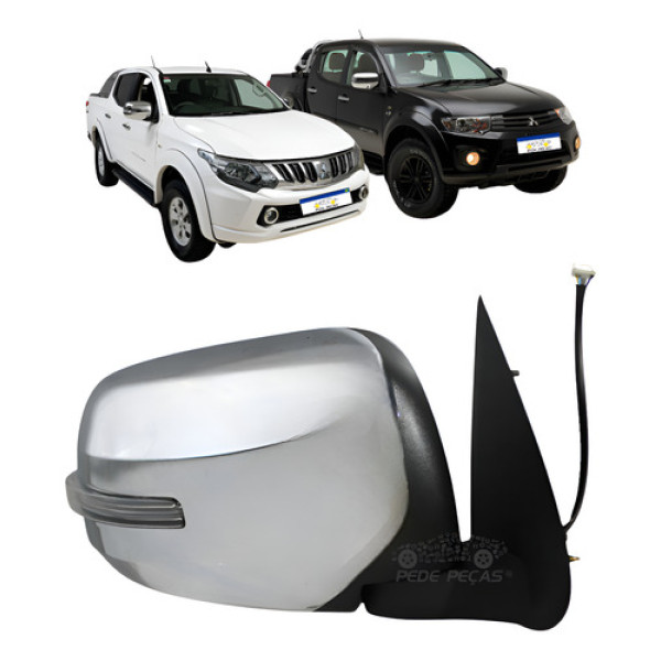 Retrovisor Direito Mitsubishi Triton 2017 A 2020 Retrátil Direito Retrovisor Direito Mitsubishi Triton 2017 A 2020 Retrátil Direito